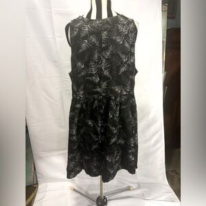 Disturbia Leaf print dress